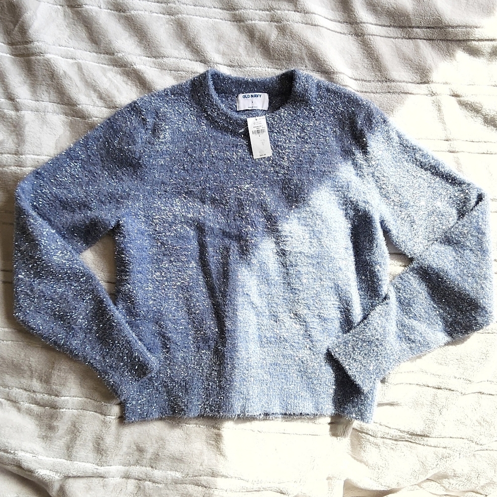 NWT  OBO glitter sweater  - OLD NAVY